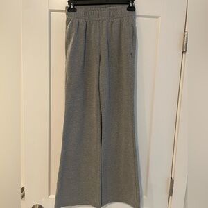 Gray Flared Joggers
